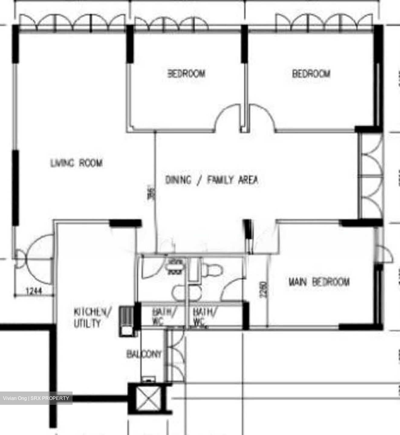 Blk 217 Lorong 8 Toa Payoh (Toa Payoh), HDB 5 Rooms #577321271